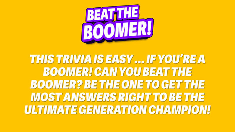 Beat the Boomer!